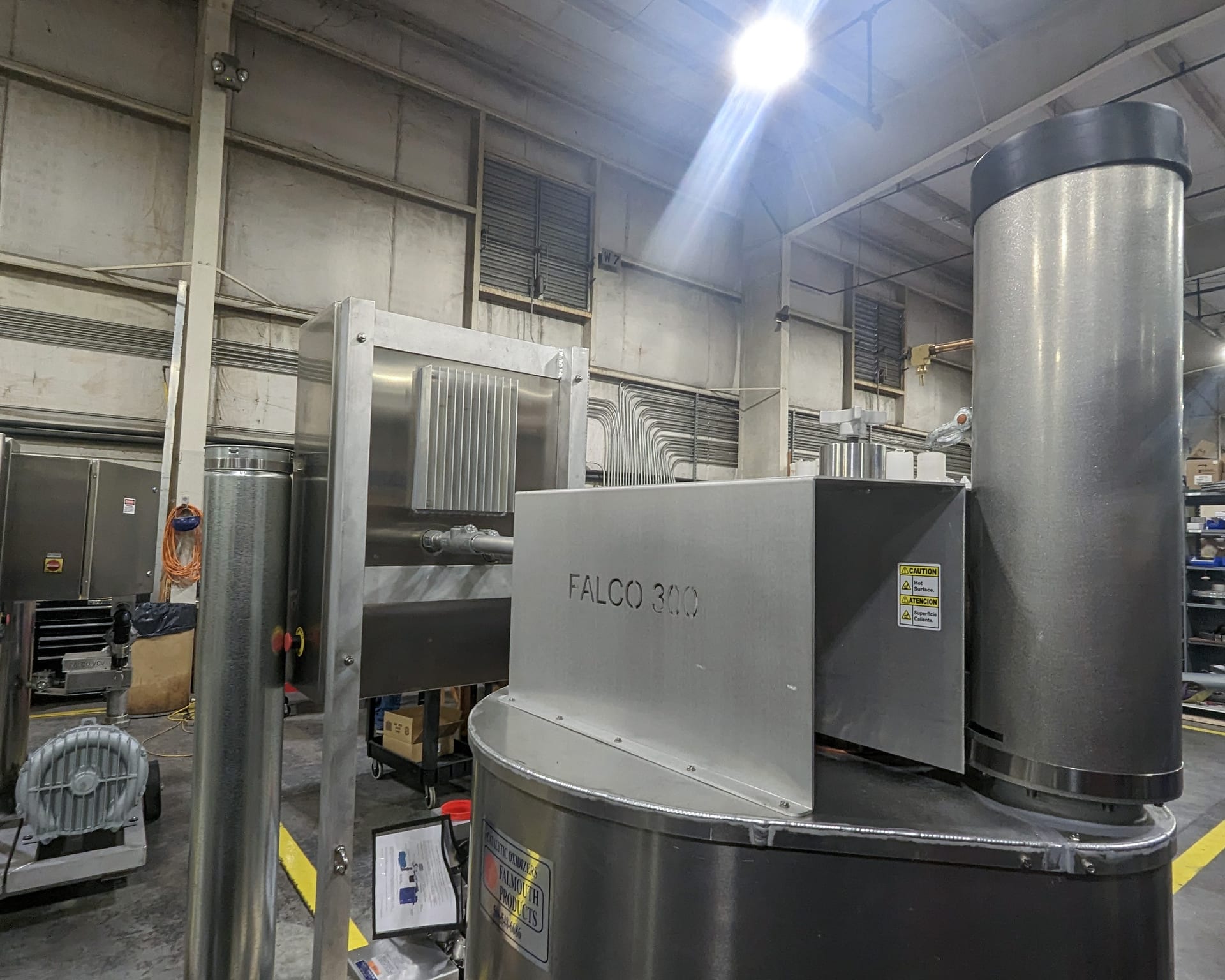 PRM FALCO catalytic oxidizer system