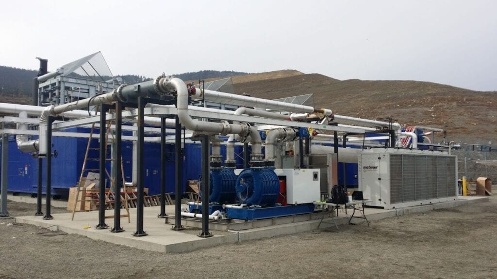 Vancouver, BC Landfill Gas & Flare System